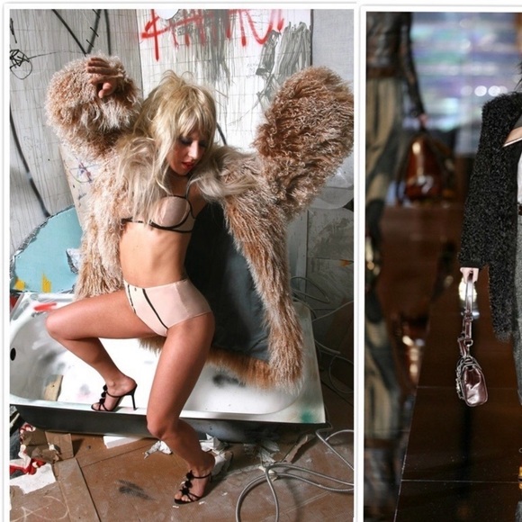 Manolo Blahnik Black Heels with Mink Balls - Picture 11 of 12